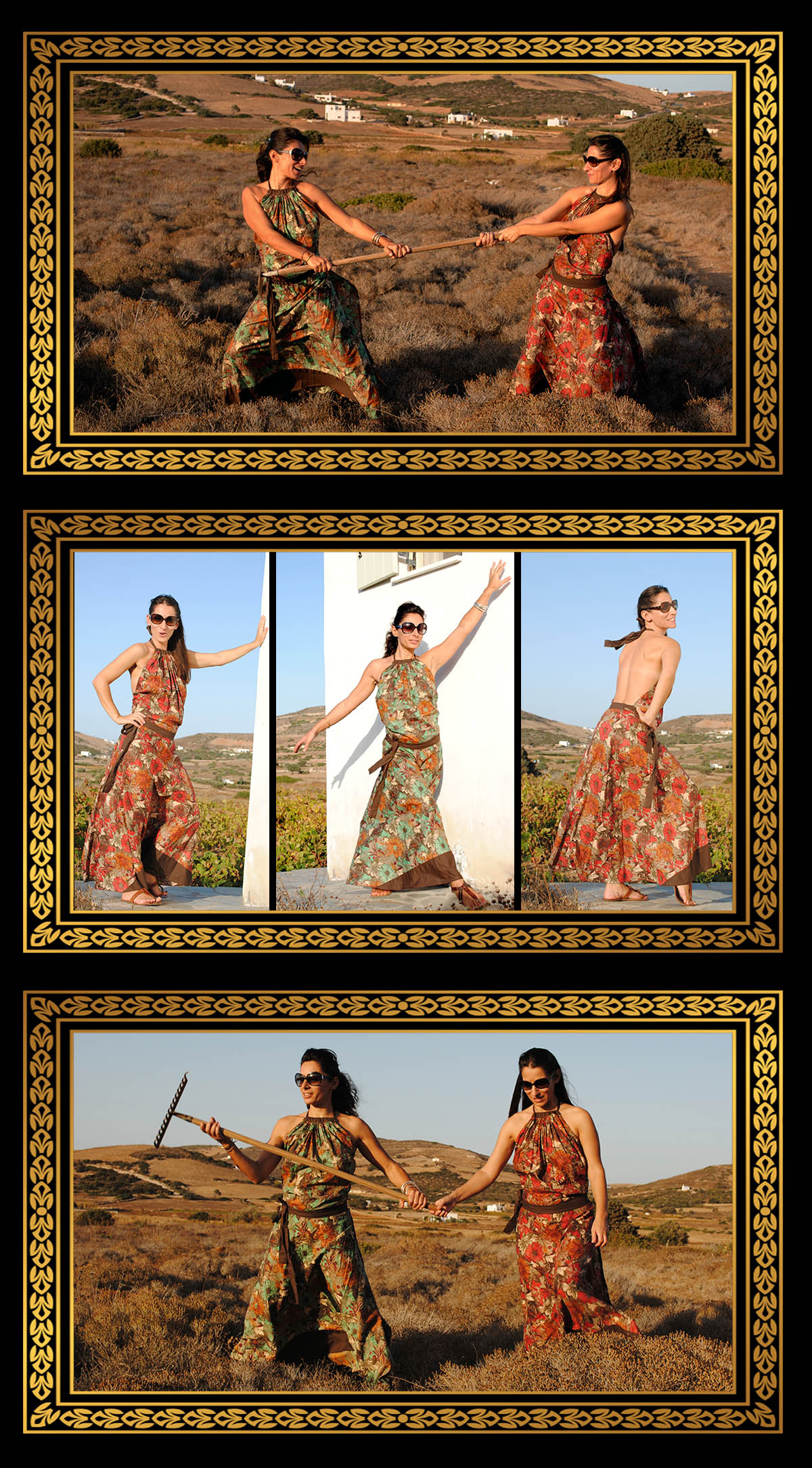 bohoQueens Wrap Around Dress